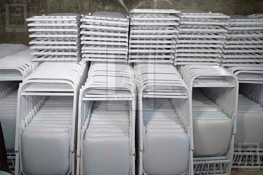 Fabrica de Sillas y Mesas Plegables TL en Mexico CDMX
