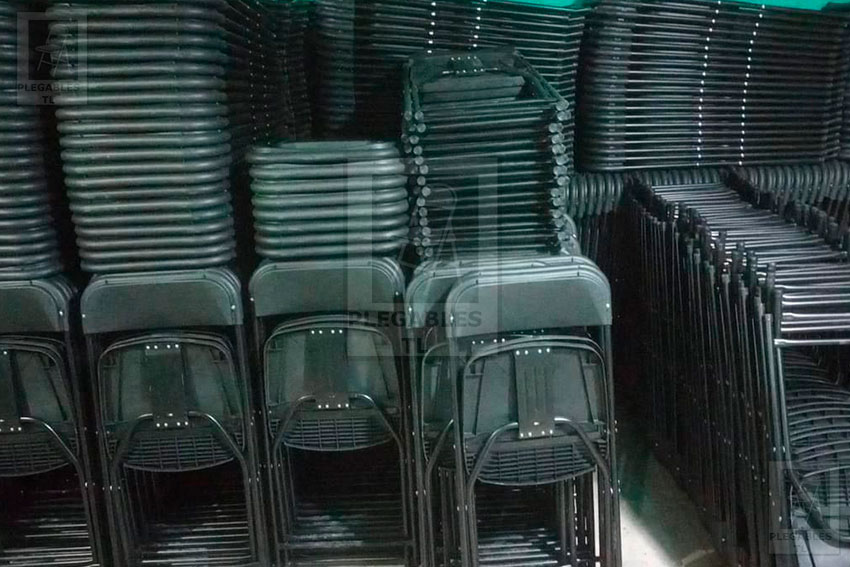 Fabrica de Sillas y Mesas Plegables TL en Mexico CDMX